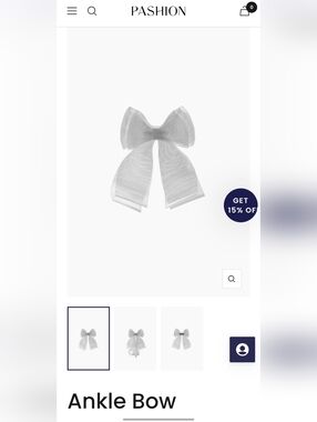 Pashion Footwear White Ankle Tulle Bows